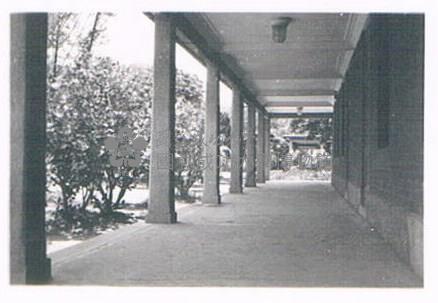 物理系館前的廊道藏品圖，第1張