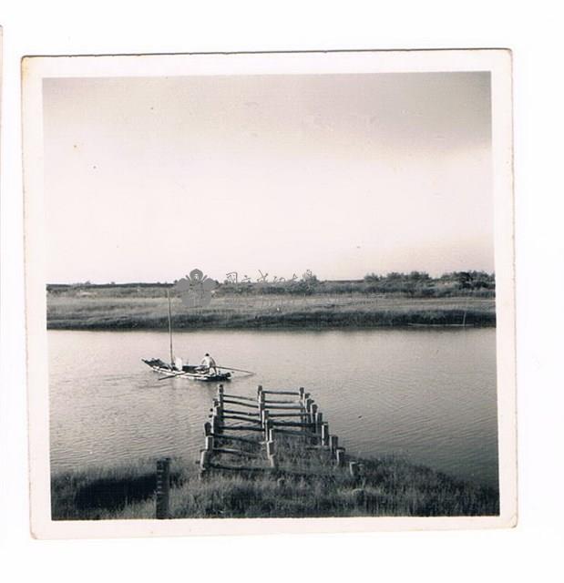 安平運河上的打漁竹筏藏品圖，第1張