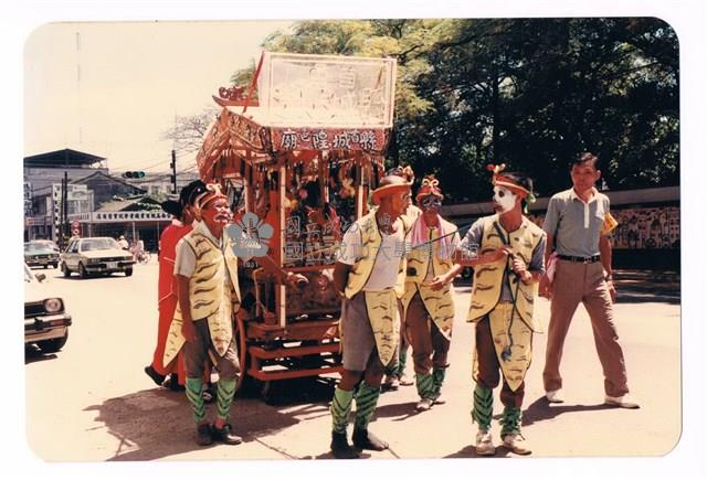 臺南全臺首邑縣城隍廟前民俗祭典活動藏品圖，第1張