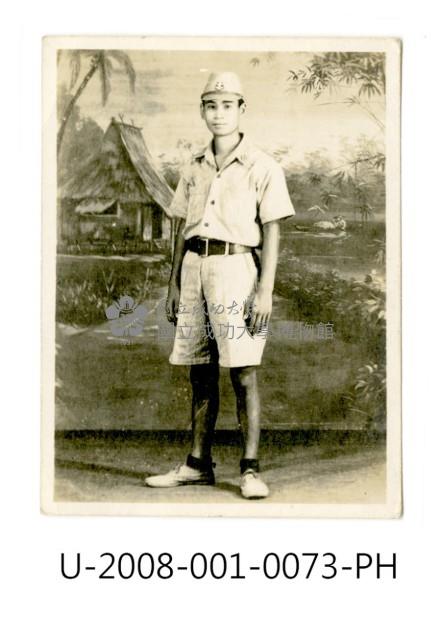 臺南州立臺南專修工業學校學生獨照藏品圖，第1張