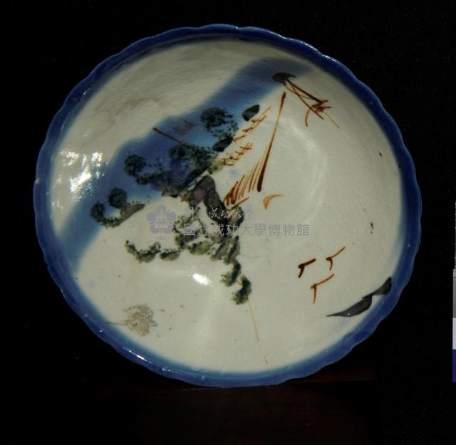 彩繪風景湯碗藏品圖，第1張