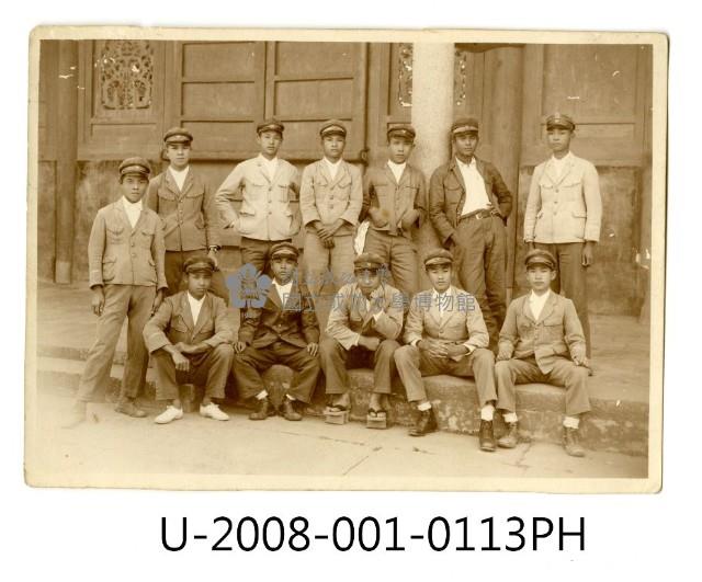 臺南州立臺南專修工業學校學生合照藏品圖，第1張