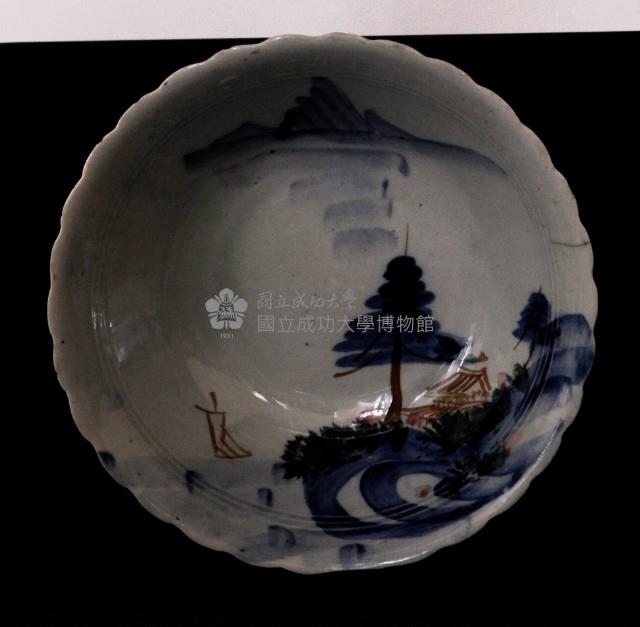 彩繪風景大湯碗藏品圖，第1張