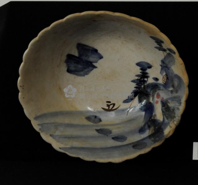 彩繪風景大湯碗藏品圖，第1張