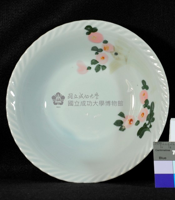 彩繪花草湯碗藏品圖，第1張