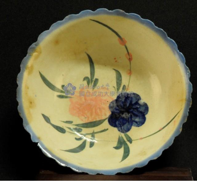 彩繪花卉湯碗藏品圖，第1張