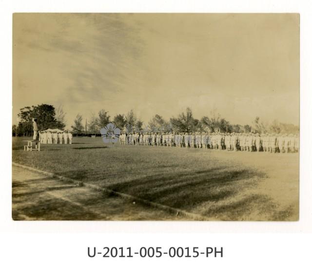 《台南高工開校十周年記念祭寫真帖》運動會閉幕致詞藏品圖，第1張