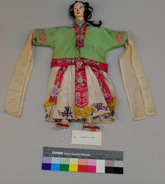  布袋戲偶  旦藏品圖，第1張