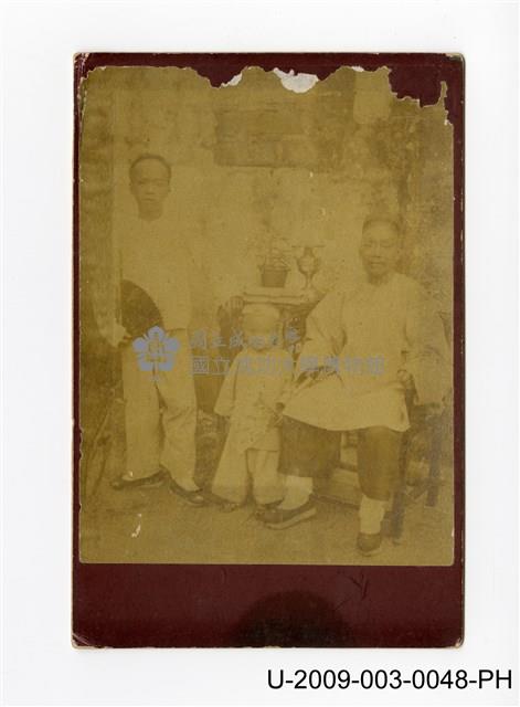 曾欽錫家族成員合照藏品圖，第1張