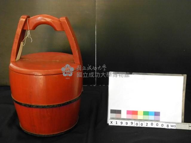 朱漆提桶藏品圖，第1張