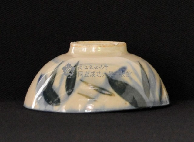 青花葉片碗藏品圖，第1張