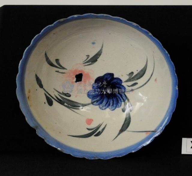 彩繪花卉湯碗藏品圖，第1張