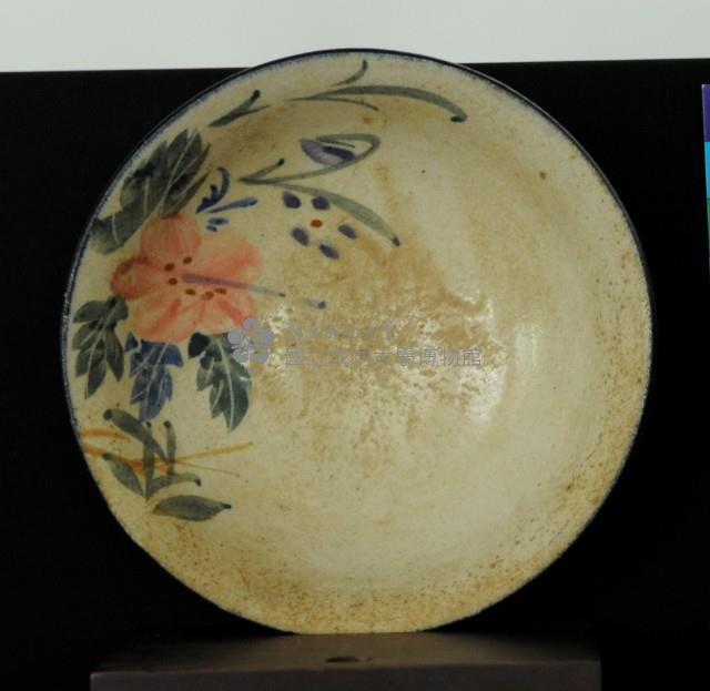 彩繪花卉湯碗藏品圖，第1張