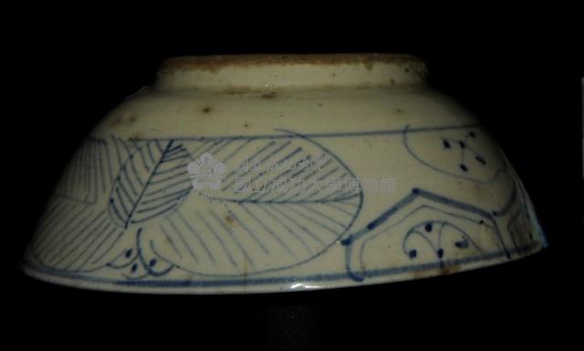 葉脈花紋湯碗藏品圖，第1張