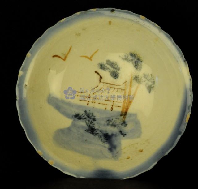 彩繪風景湯碗藏品圖，第1張