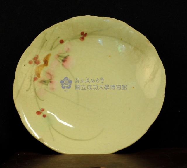 彩繪花卉小盤藏品圖，第1張