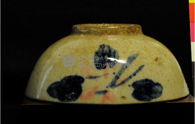 彩繪花卉湯碗藏品圖，第1張
