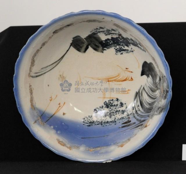 彩繪風景大湯碗藏品圖，第1張