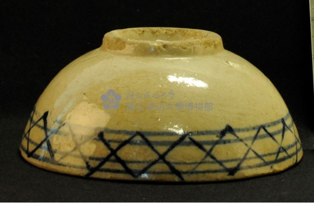 青花幾何湯碗藏品圖，第1張