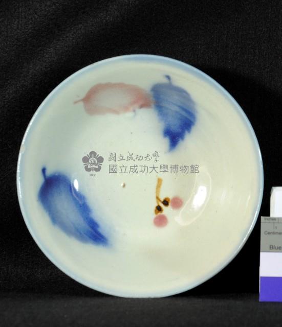 噴釉花草圈紋碗藏品圖，第1張