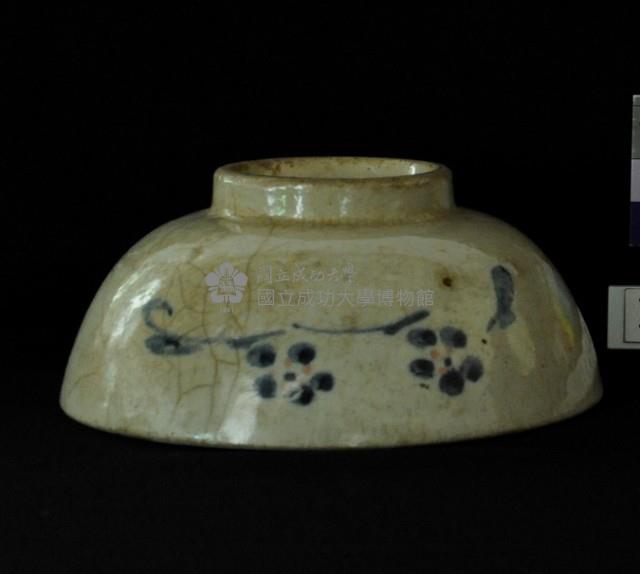 彩繪花卉大湯碗藏品圖，第1張