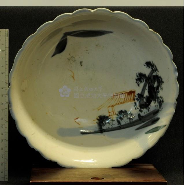 彩繪風景湯碗藏品圖，第1張