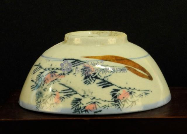 彩繪花卉碗藏品圖，第1張