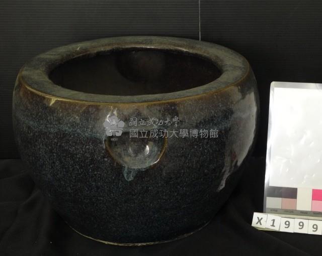 鈞釉平口甕藏品圖，第1張