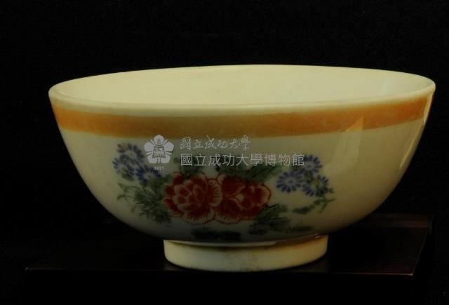 轉印花卉湯碗藏品圖，第1張