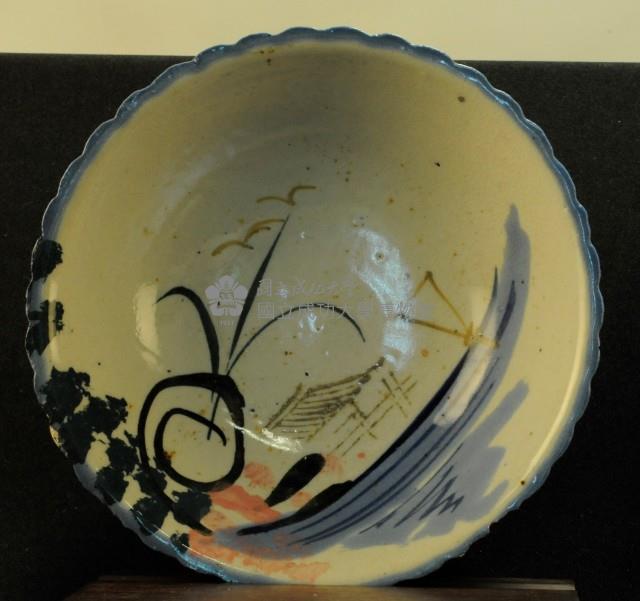 彩繪風景湯碗藏品圖，第1張