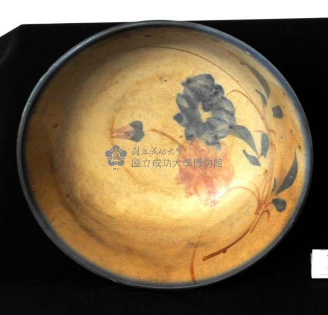 彩繪花卉大湯碗藏品圖，第1張