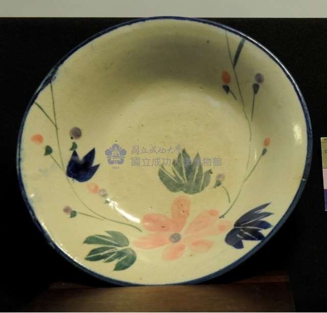 彩繪花卉湯碗藏品圖，第1張