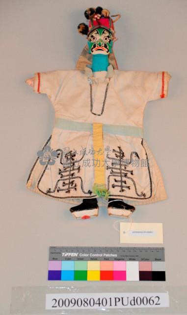 布袋戲偶 青臉戴帽藏品圖，第1張