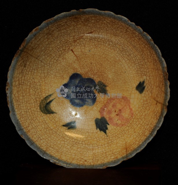 彩繪花卉湯碗藏品圖，第1張