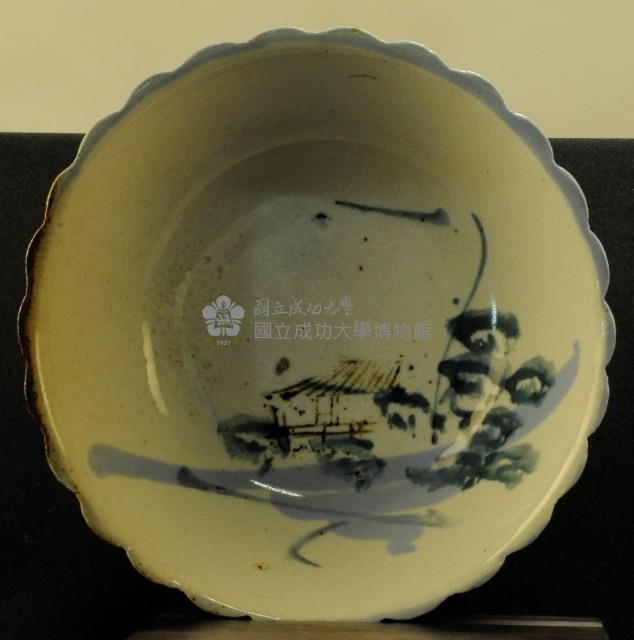 彩繪風景湯碗藏品圖，第1張