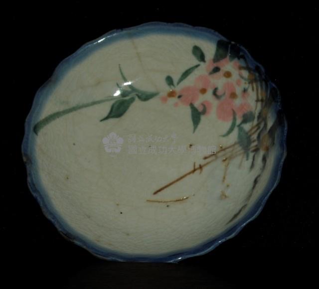 彩繪花卉小盤藏品圖，第1張