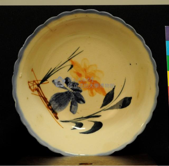 彩繪花卉湯碗藏品圖，第1張