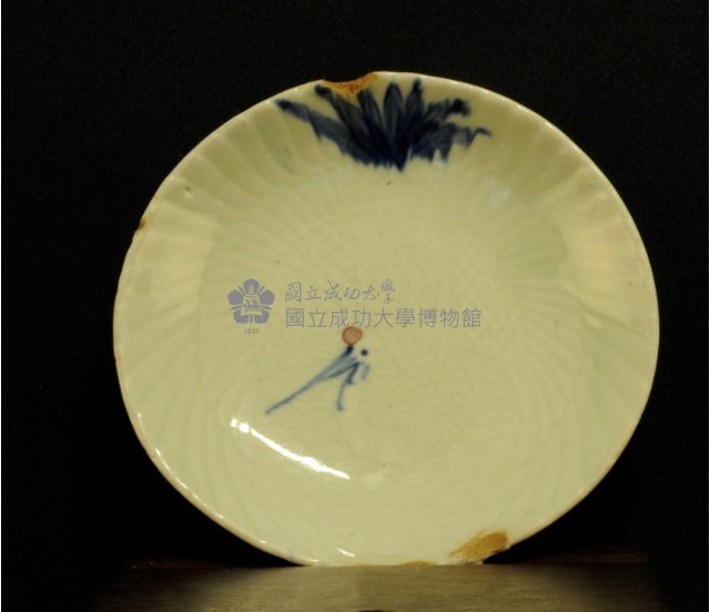 印模丹頂鶴盤藏品圖，第1張