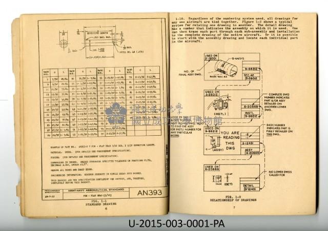 王助自編講義《Aircraft Drawings》藏品圖，第2張