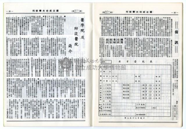 民國74年國立成功大學校刊藏品圖，第32張