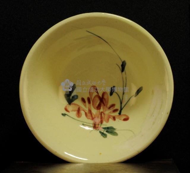 彩繪花卉湯碗藏品圖，第1張