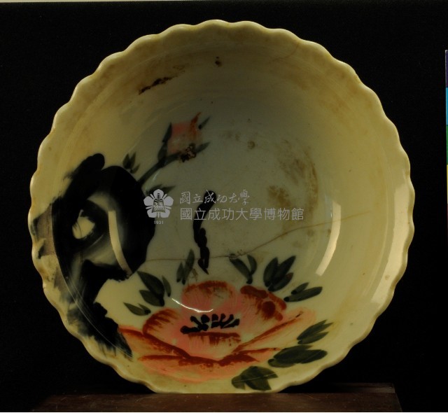 彩繪花卉湯碗藏品圖，第1張