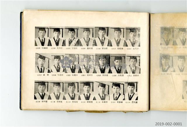 Taiwan Provincial College of Engineering Graduation Yearbook Collection Image, Figure 9, Total 33 Figures