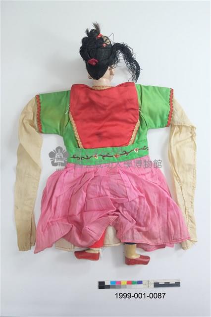 布袋戲偶 旦藏品圖，第2張