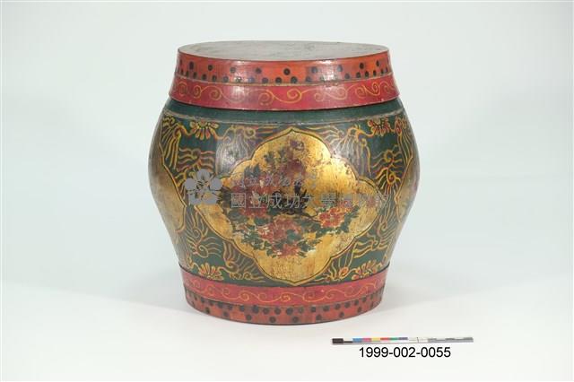 彩繪四季花鳥仕女坐墩藏品圖，第2張