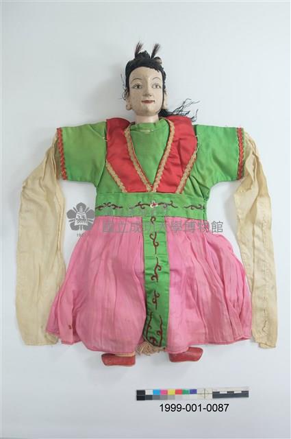 布袋戲偶 旦藏品圖，第1張