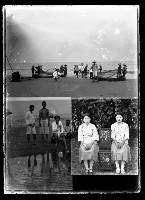 河岸捕魚照與婦女坐姿肖像藏品圖，第2張
