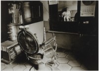 〈淡水老街的理髮廳〉藏品圖，第1張