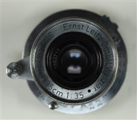 Chang Tsai's Camera Lens: Leitz Elmar / f=3.5cm , 1:3.5 / 332353 Collection Image, Figure 1, Total 10 Figures