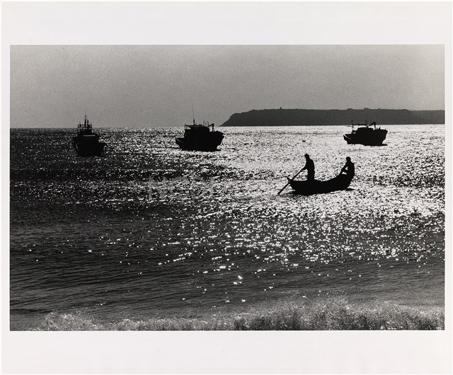《海島的呼喚》系列4：〈日落海口〉藏品圖，第1張